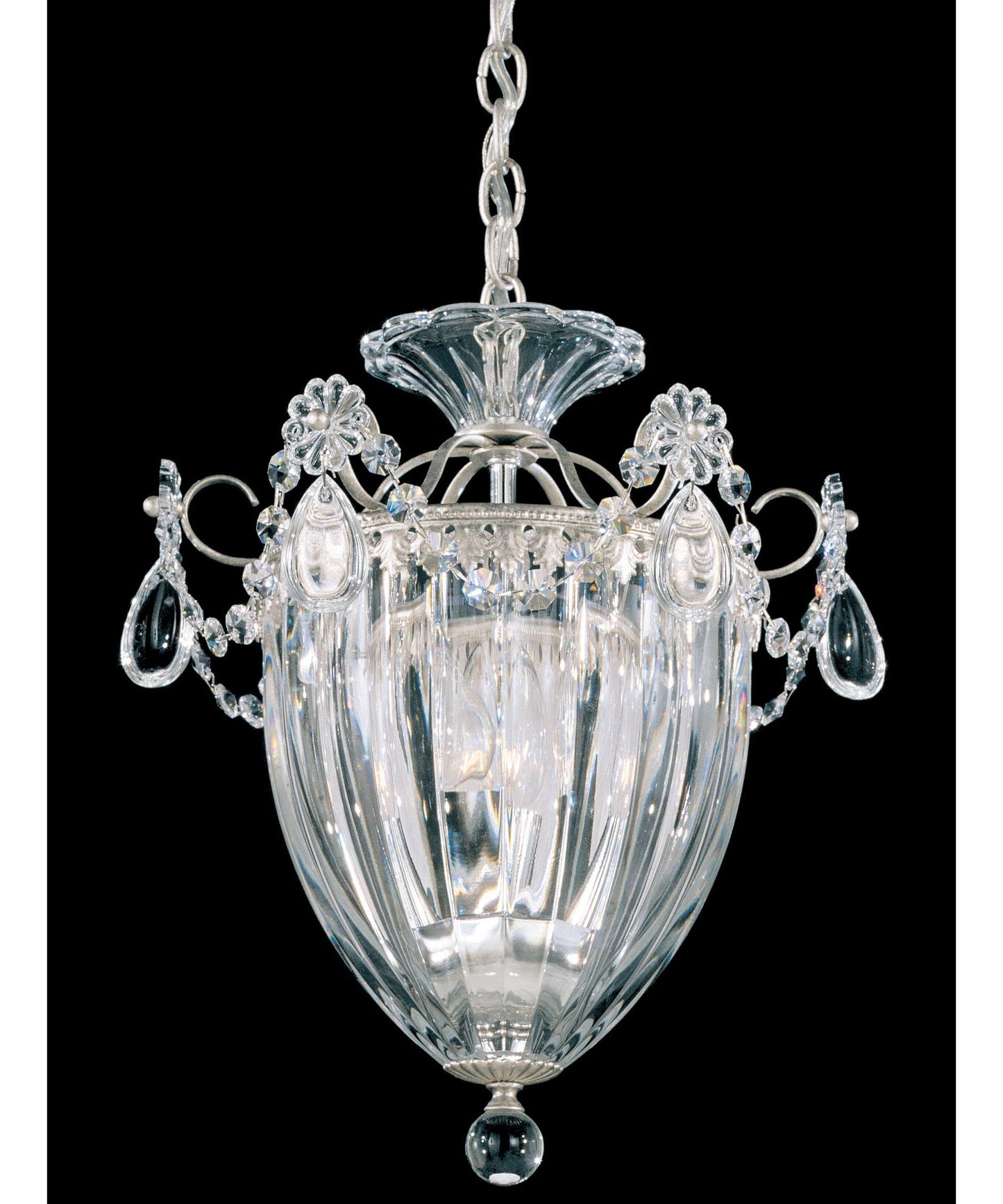 Schonbek Lighting 1243-48 Bagatelle Antique Silver Pendant