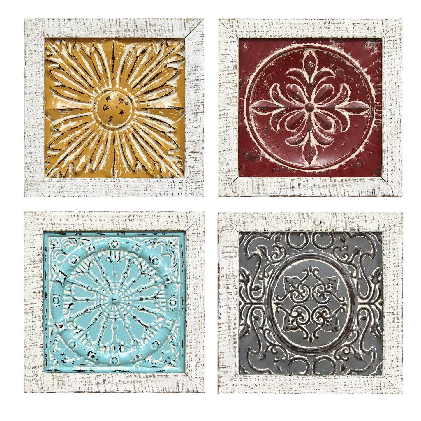 4pcs Accent Tile Wall Art