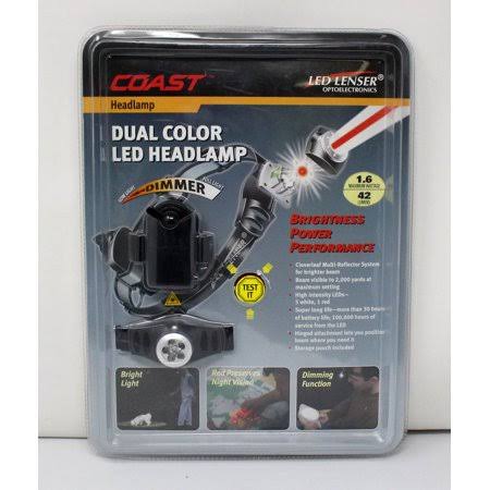 Coast Dual Color LED Headlamp 1065