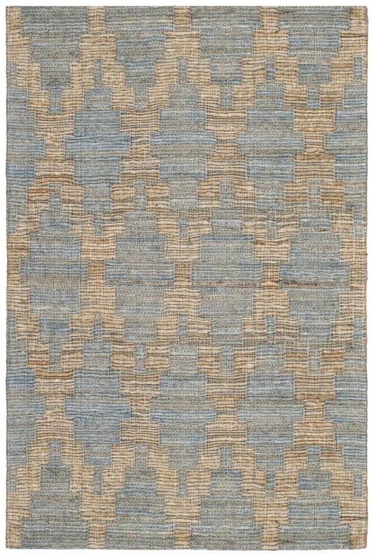 Safavieh Cape Cod CAP413A Light Blue / Gold Rug 2 x 3 Accent