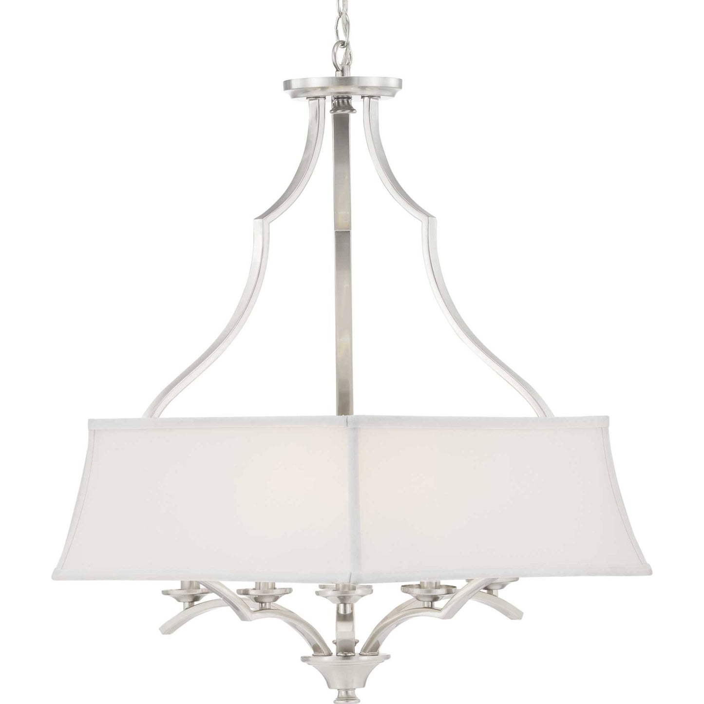 Progress Lighting-P500167-009-Carriage Hill - Six Light Pendant