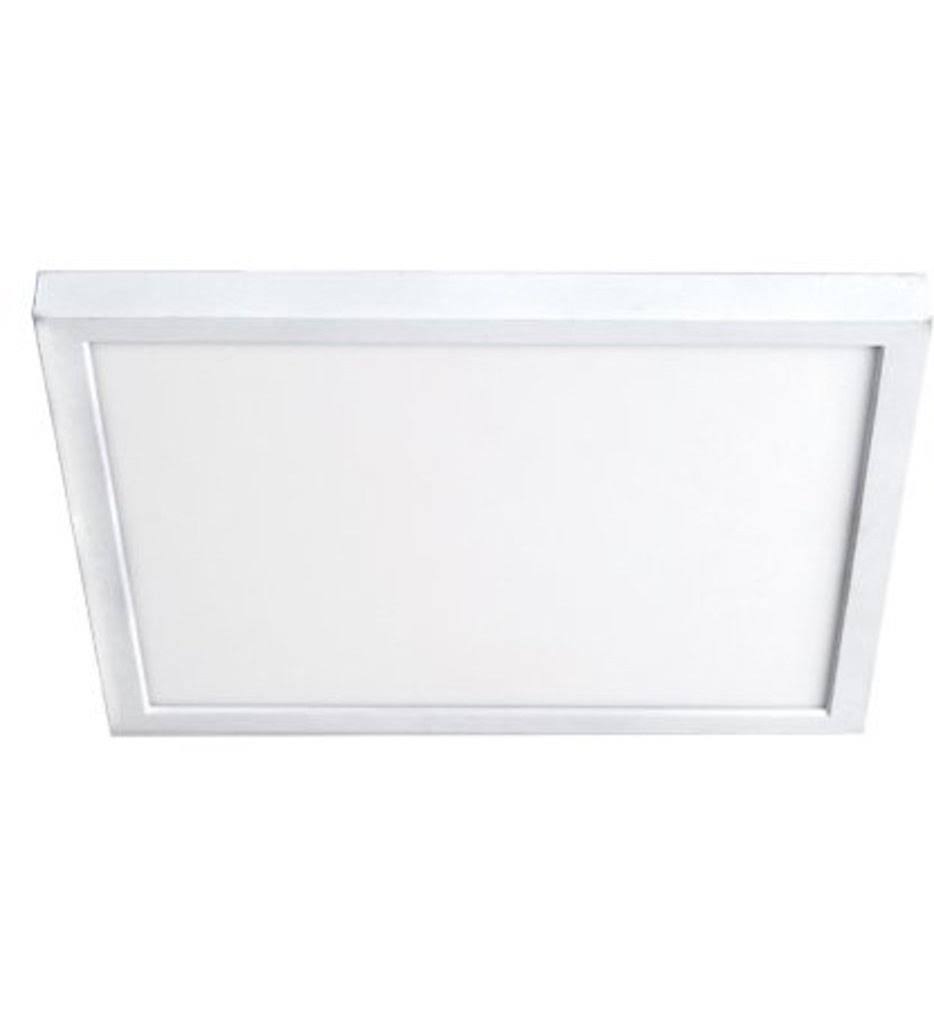 WAC Lighting FM-11SQ-930-WT Square Flush Mount White