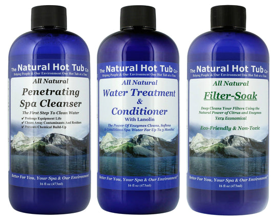 The Natural Hot Tub Company All Natural Start Up Kit Spa Treatment Its The Natural Solution.