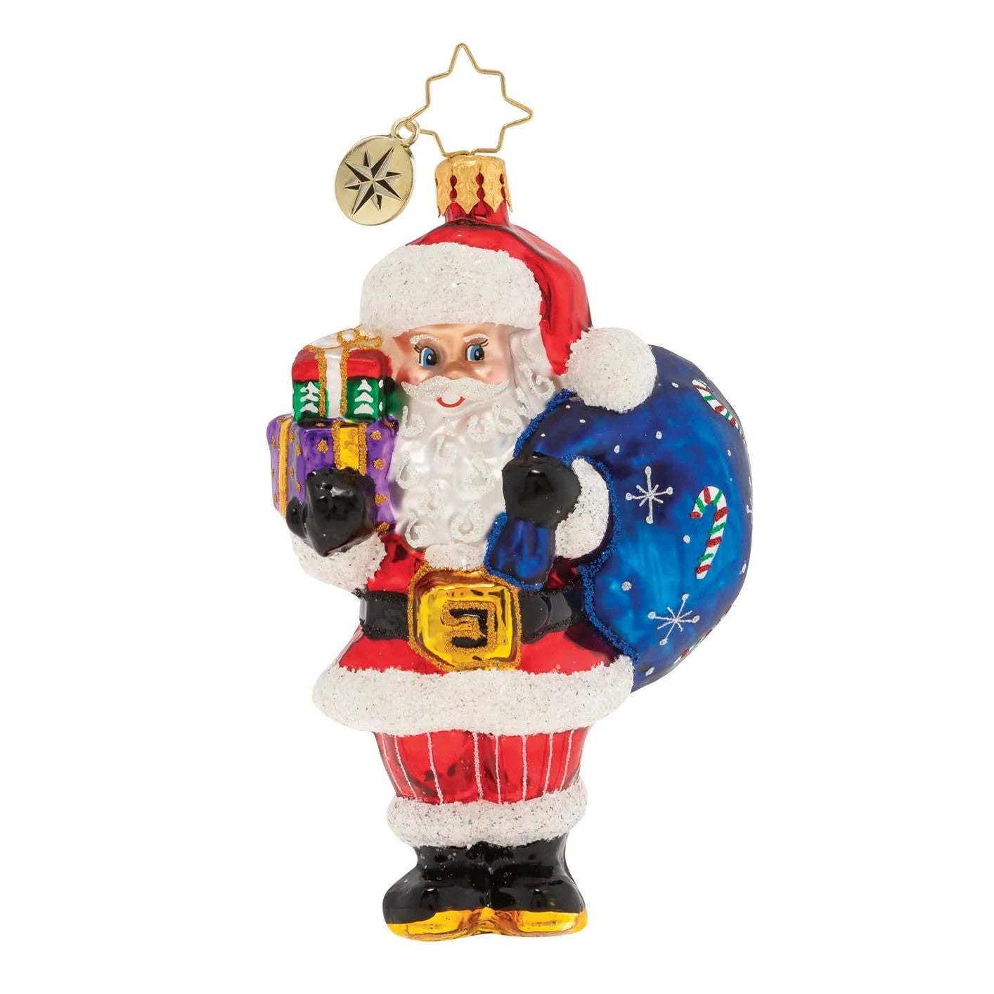 Christopher Radko Jolly Saint Nick Christmas Ornament