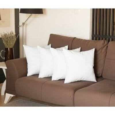 Octave Square Pillow Cover Latitude Run Color: White, Size: 26