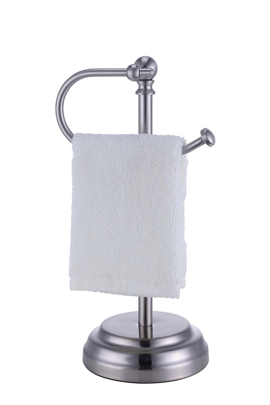 SunnyPoint Classic Decorative Metal Fingertip Towel Holder Stand