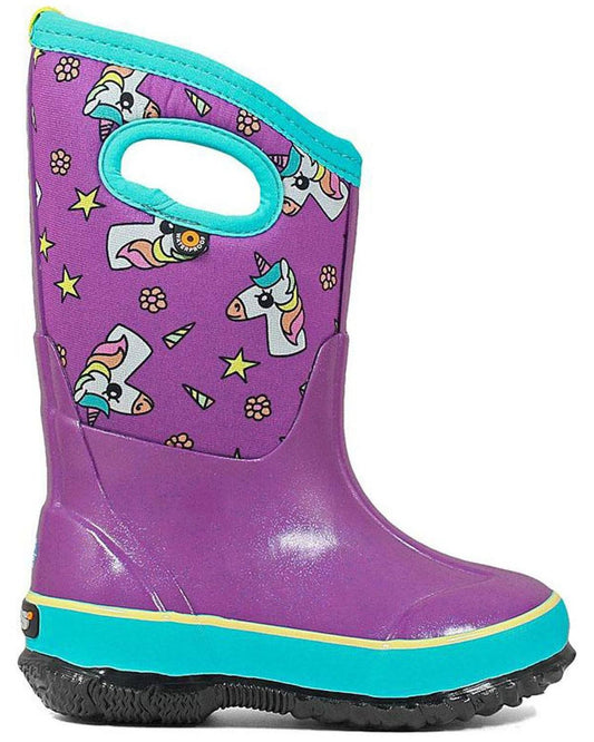 Bogs - Classic Unicorn Star - 12 - Purple Multi