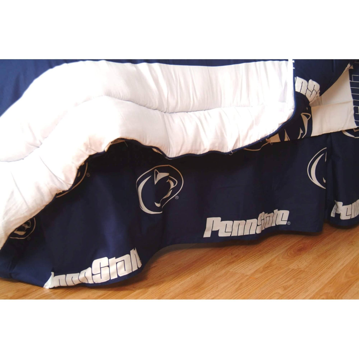 Penn State Nittany Lions Printed Dust Ruffle - King