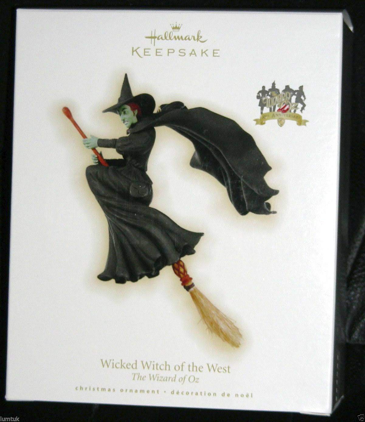 2009 Wicked Witch of The West, The Wizard of oz - Hallmark Keepsake Ornament