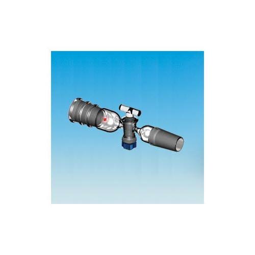 Ace Glass, 3840-04, 2mm, 14/20-14/20, Stopcock Adapter