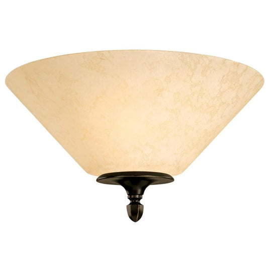 Westinghouse 6901700 Two Light Indoor Flush Mount Ceiling Fixture Burnished Bronze Patina