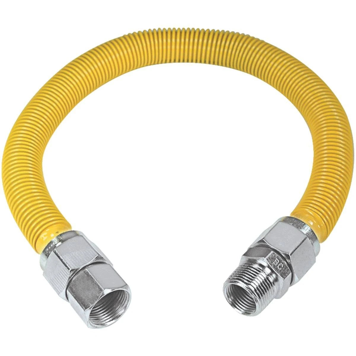 ProCoat Coated Stainless Steel GAS Connector, CSSB21-36