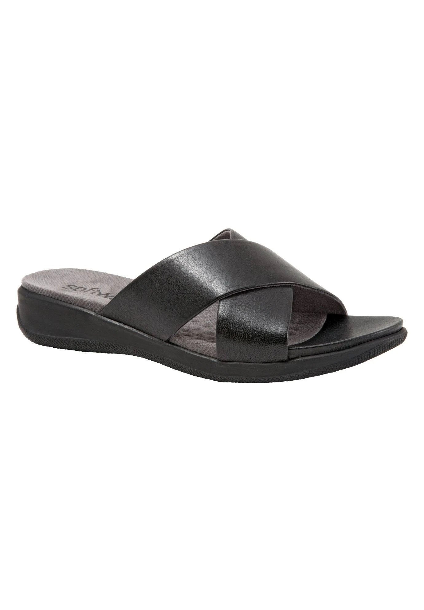 SoftWalk Tillman - Womens Sandal - Black 8 Medium