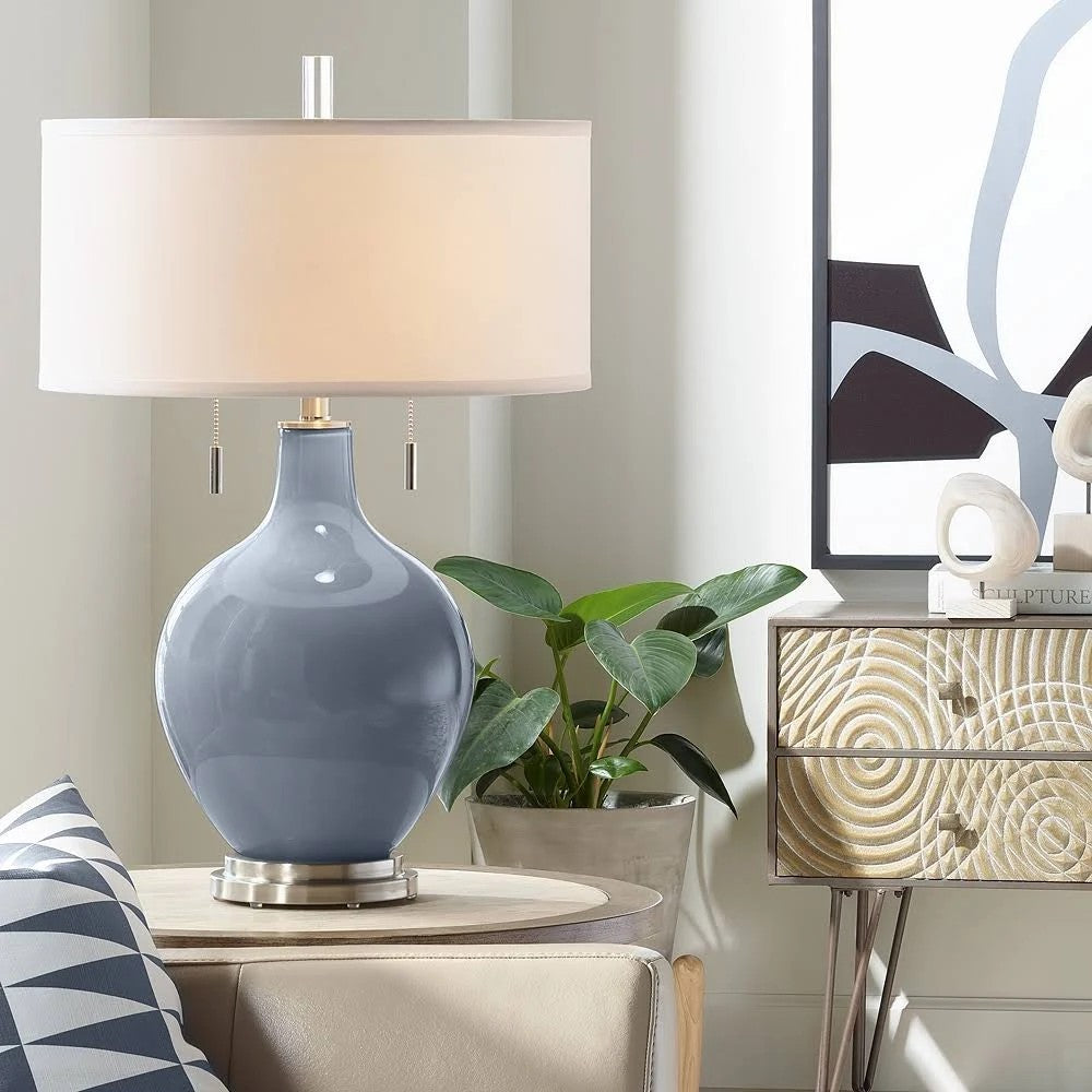 Color + Plus Granite Peak Toby Table Lamp