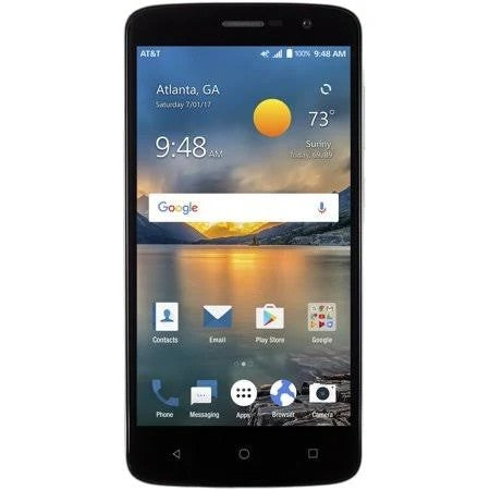 ZTE Blade Spark Z971 16GB Att GSM Global Unlocked Smartphone - Dark Gray