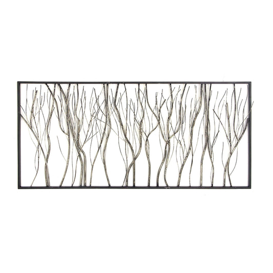 Decmode Iron Twigs and Branches Wall Decor