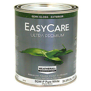 True Value Mfg Company Ultra Premium Weatherall Exterior Latex Paint, Semi Gloss Pastel Base, 1-Qt. -