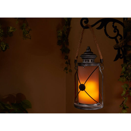 Smart Living 83013LF Walden 12 Lantern with Dancing Flame