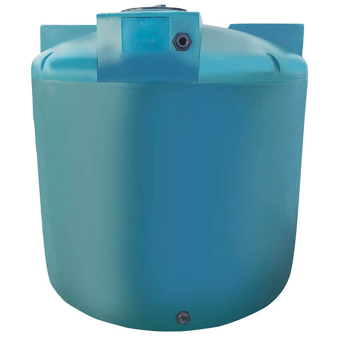 Chem-Tainer Industries 750 gal. Green Vertical Water Storage Tank