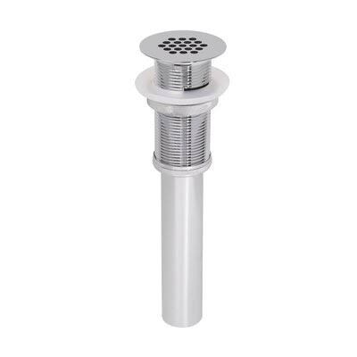 Ronbow Permanently Open 1.25 Grid Bathroom Sink Drain with Overflow