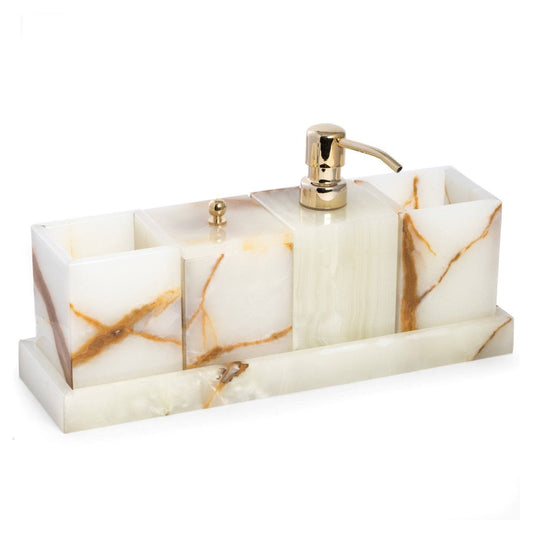 Bey Berk Green Onyx 5-Piece Vanity Set