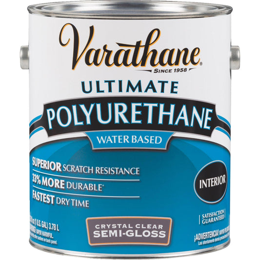 Rust-Oleum 200131 Polyurethane,Clear,Semi-Gloss,1 gal.