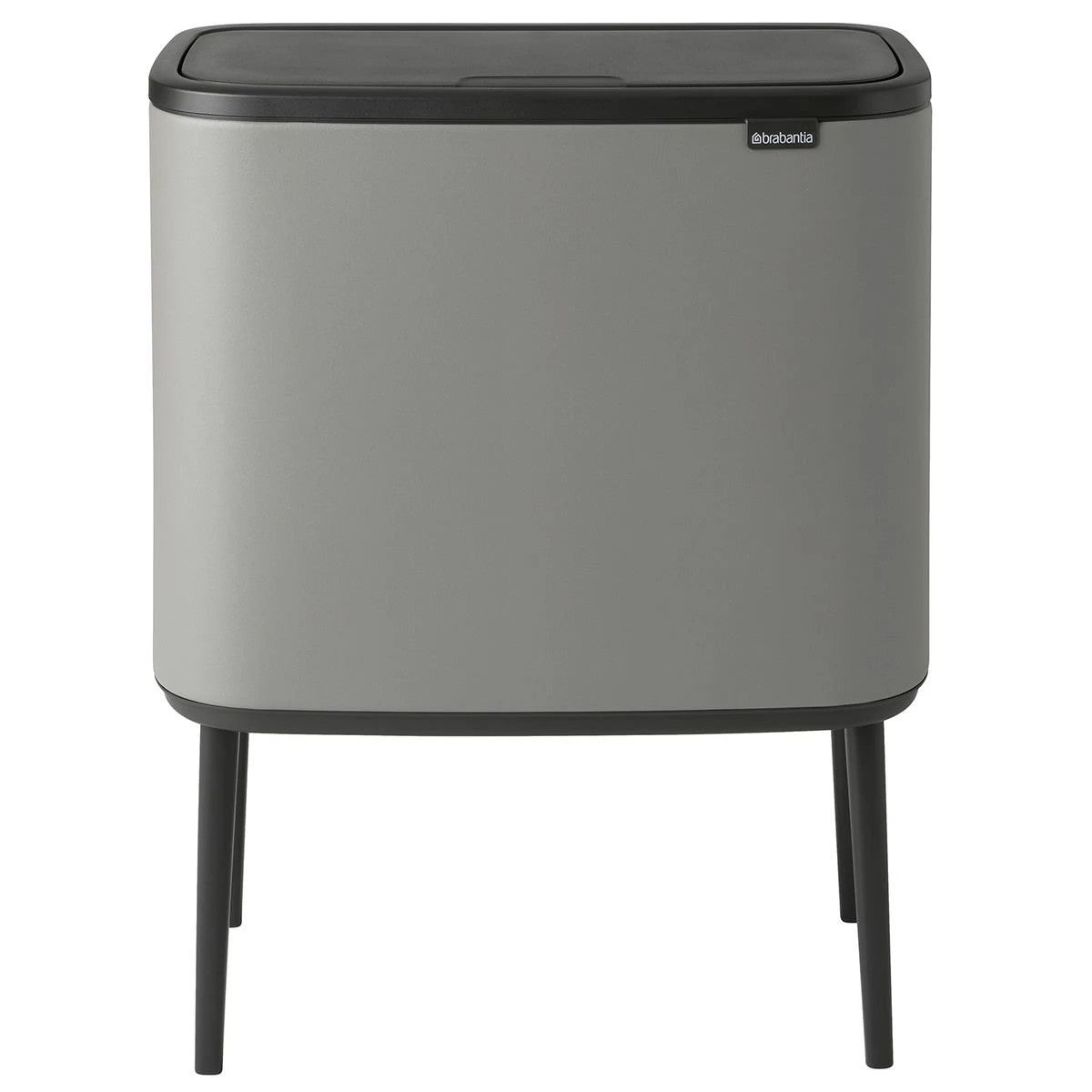 Brabantia Bo Touch Bin 11 + 23 L, Sense of Luxury, Grey