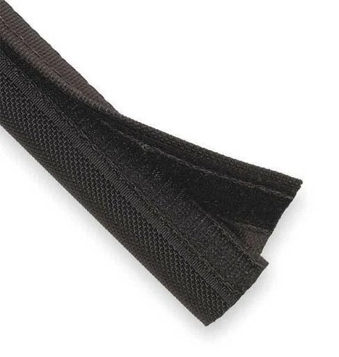 Techflex DWN4.50BK10 Sleeving,4.500 In.,10 Ft.,black