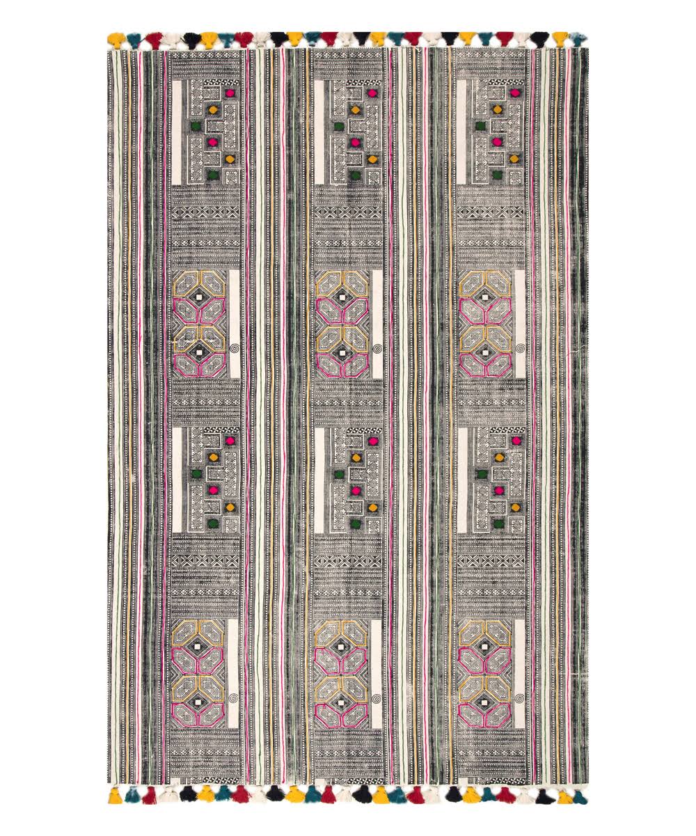 nuLOOM 5 x 8 Multi Indoor Geometric Area Rug | MACH05A-508