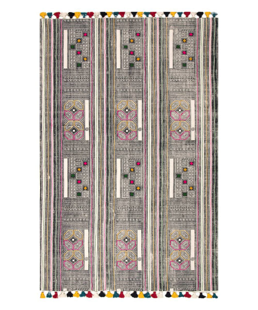 nuLOOM 5 x 8 Multi Indoor Geometric Area Rug | MACH05A-508