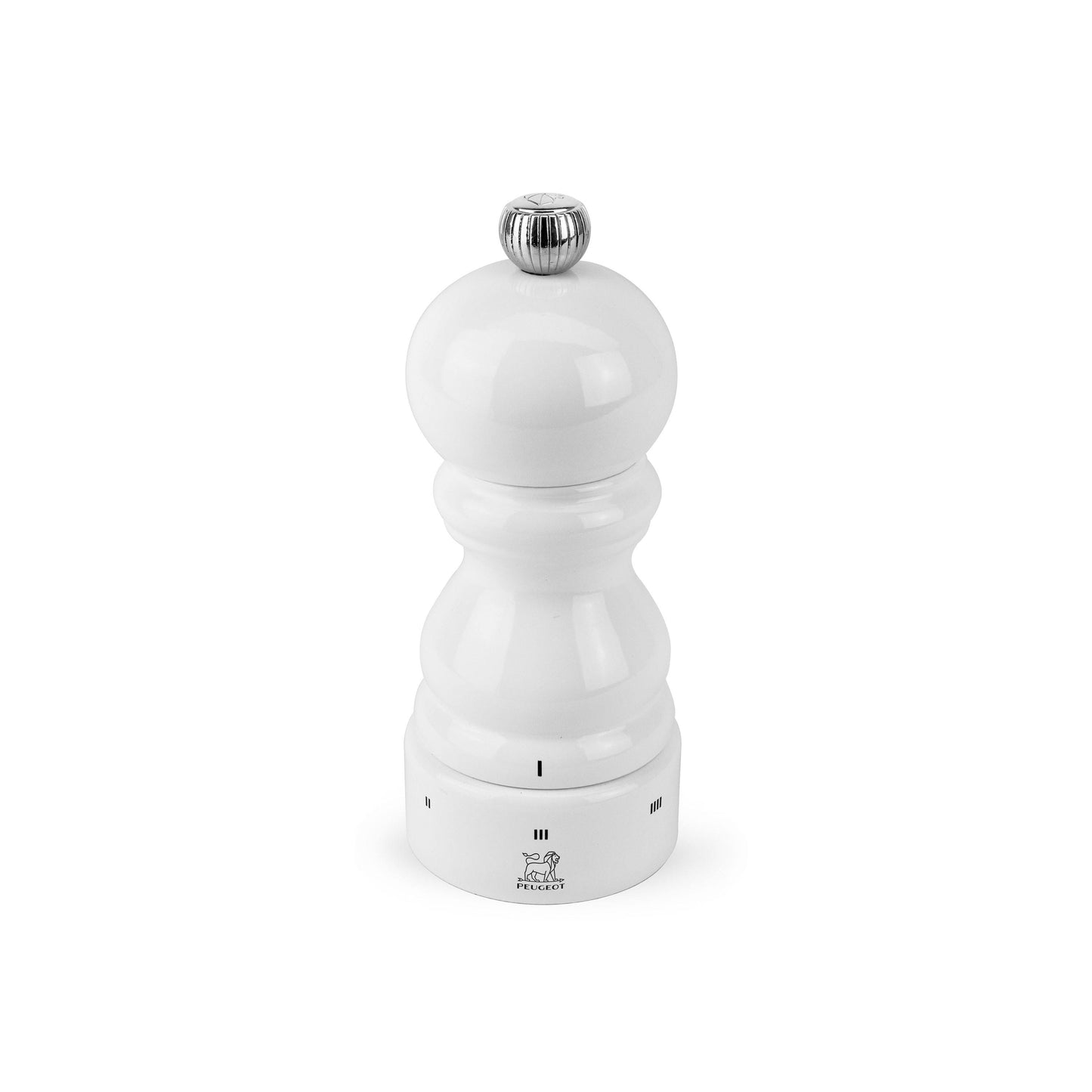 Peugeot 27797 Paris uSelect Salt Mill, 5-Inch, White Lacquer