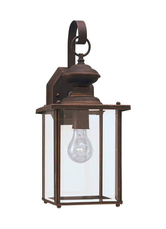 Sea Gull Lighting 8458-71 Jamestowne One Light Outdoor Wall Lantern - Antique Bronze