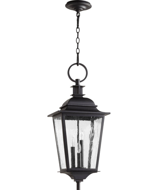 Quorum Pavilion Hanging Outdoor Light - Noir 7731-3-69