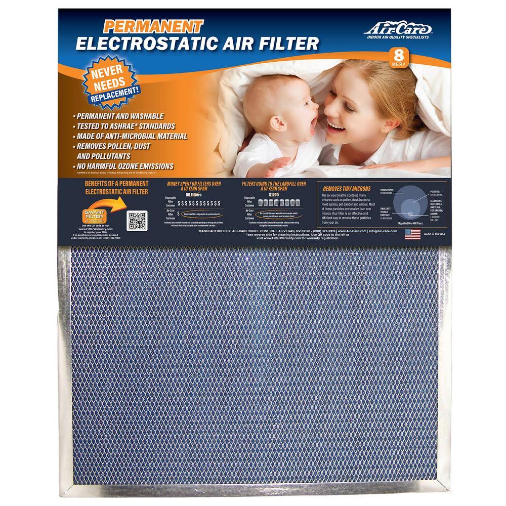 Air-Care ES20201 20x20x1 Electrostatic Air Filter