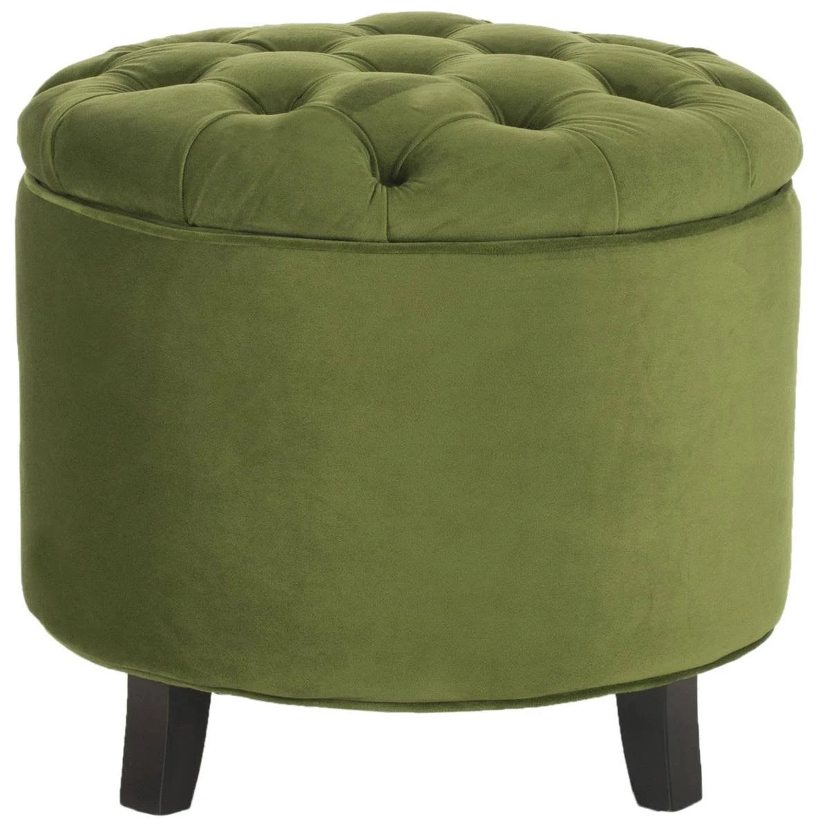 Safavieh Amelia Fern Tufted Storage Ottoman