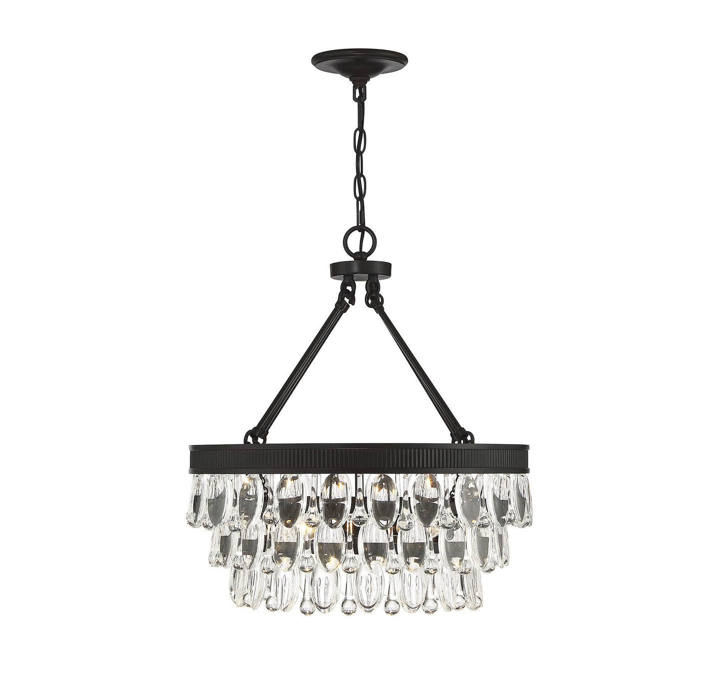 Savoy House - 7-8700-4-13 Windham English Bronze 4 Light Pendant