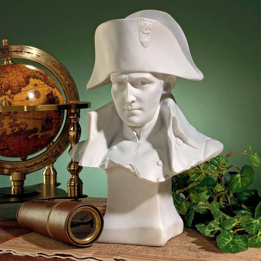 Design Toscano Emperor Napoleon Bonaparte Bonded Marble Statue