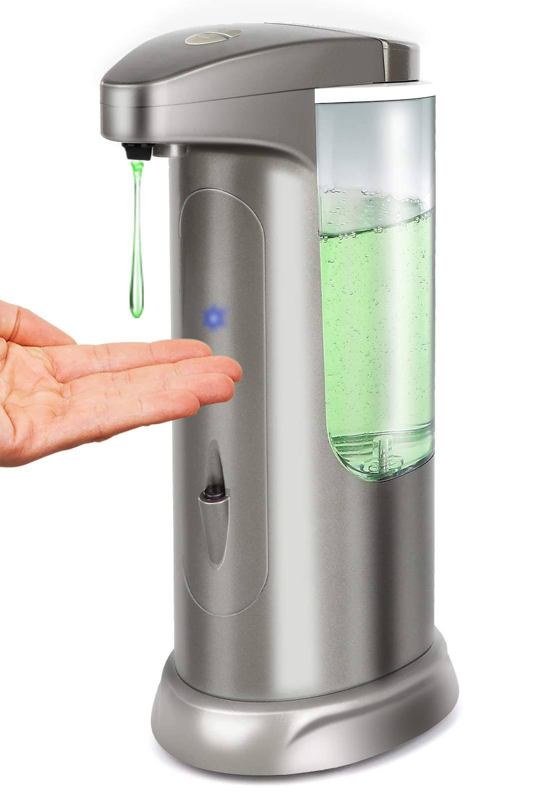 Hanamichi Soap Dispenser, Touchless High Capacity Automatic Soap Dispenser Base