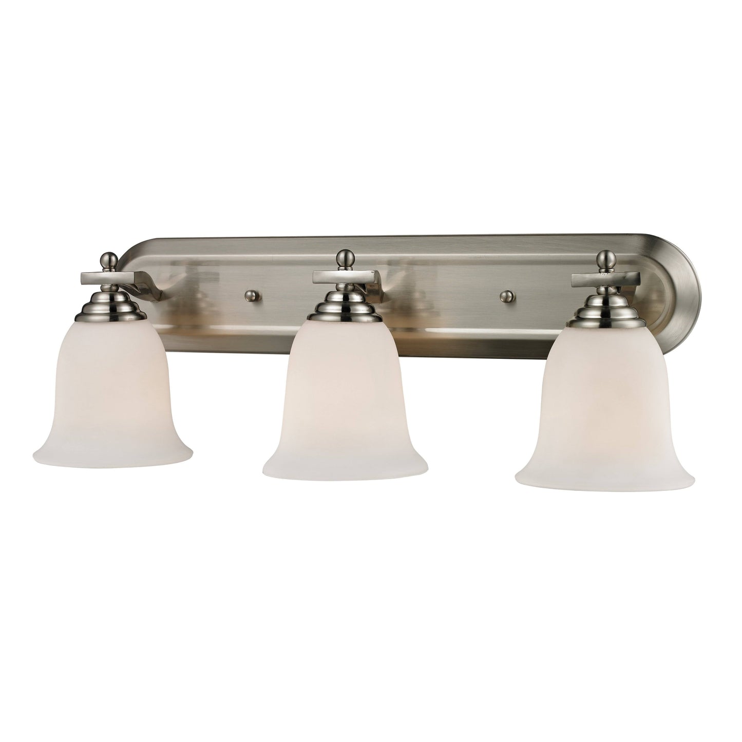 Z-Lite Lagoon 3 Light Vanity Light, Brushed Nickel - 704-3V-BN