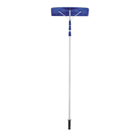 Snow Joe 21 Twist-N-Lock Telescoping Snow Shovel Roof Rake