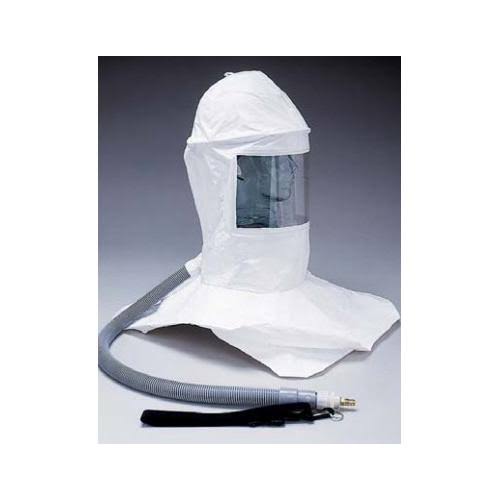 Allegro Industries, 9909-CVRD, Tyvek Double Bib Hard Hat Hood