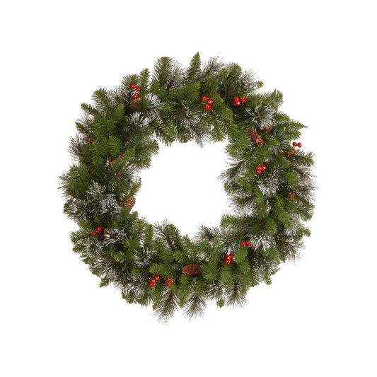 National Tree Crestwood Spruce Wreath 30