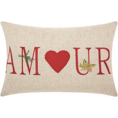 Amour Rectangular Pillow Cover Insert Solo Rugs