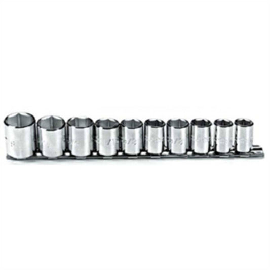 Proto J52122 3/8 Drive 10 Piece Socket Set - 6 Point