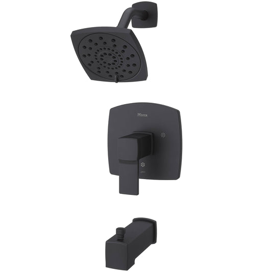 Pfister LG89-8DAB Deckard Tub and Shower TRIM, Matte Black