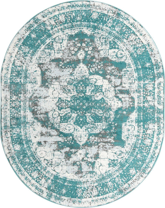 Unique Loom Salle Garnier Sofia Rug - 7 10 x 10 0 / Oval