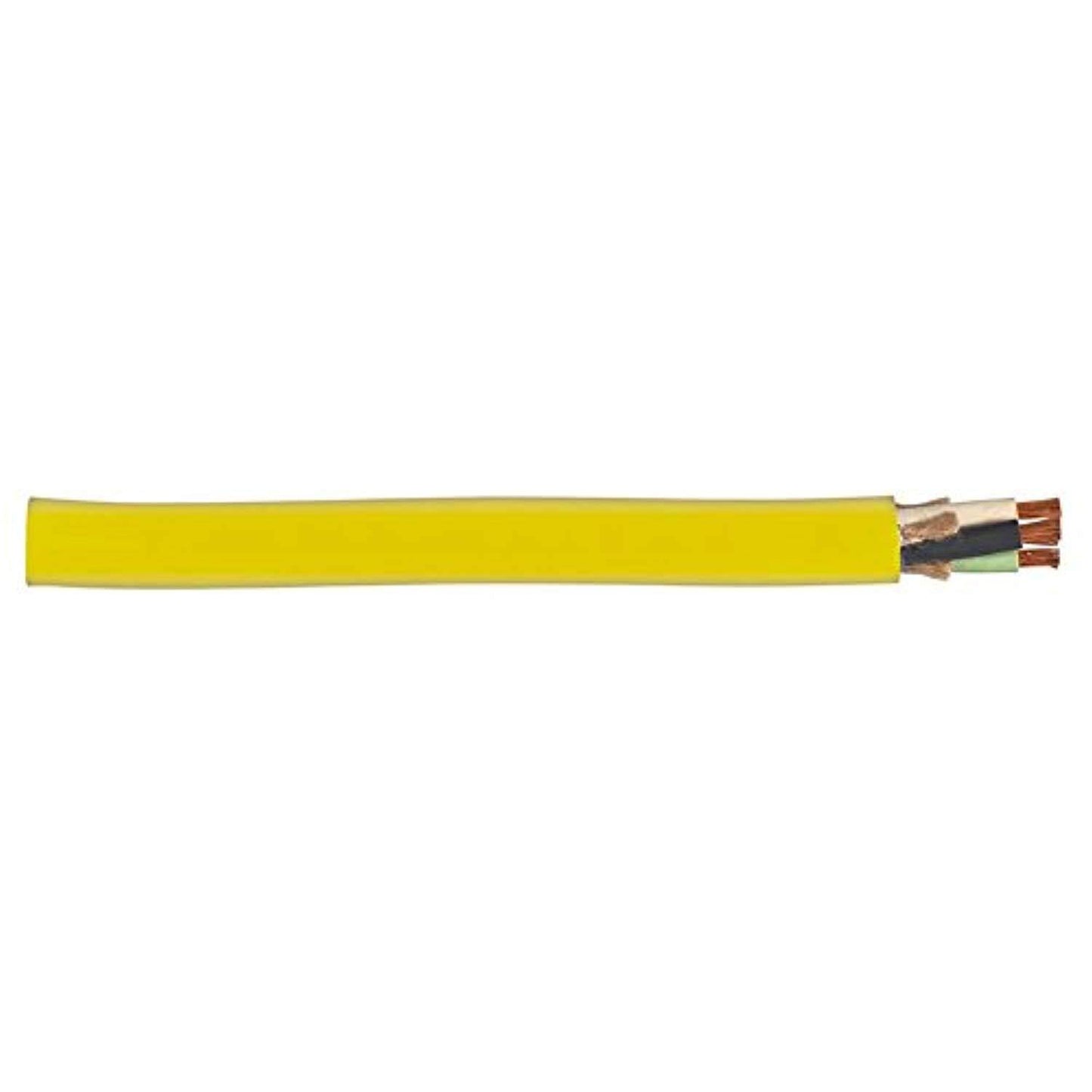 Carol Portable Cord, Number of Conductors 3, 14 AWG, SJOOW, 250 ft, Yellow Model 01460.35T.05