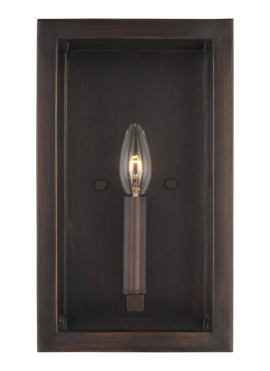 Generation Lighting - 4134501EN-710 - One Light Wall / Bath Sconce - Sea Gull - Moffet Street - Burnt Sienna