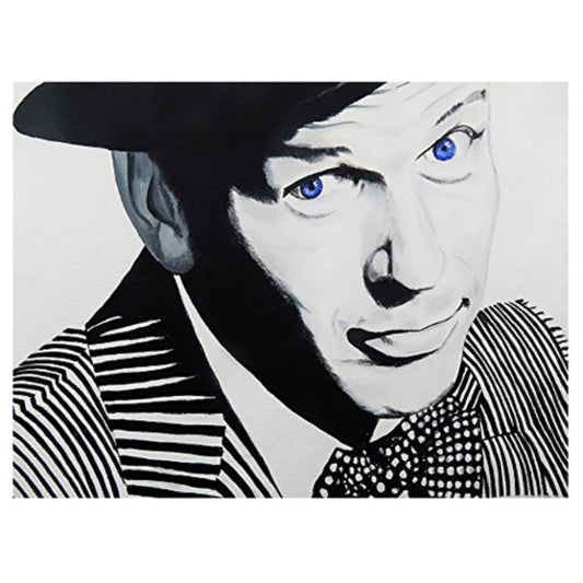 Buyartforless Frank Sinatra Blue Eyes Canvas Wall Art