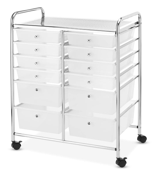 Whitmor 12 Drawer Storage Cart